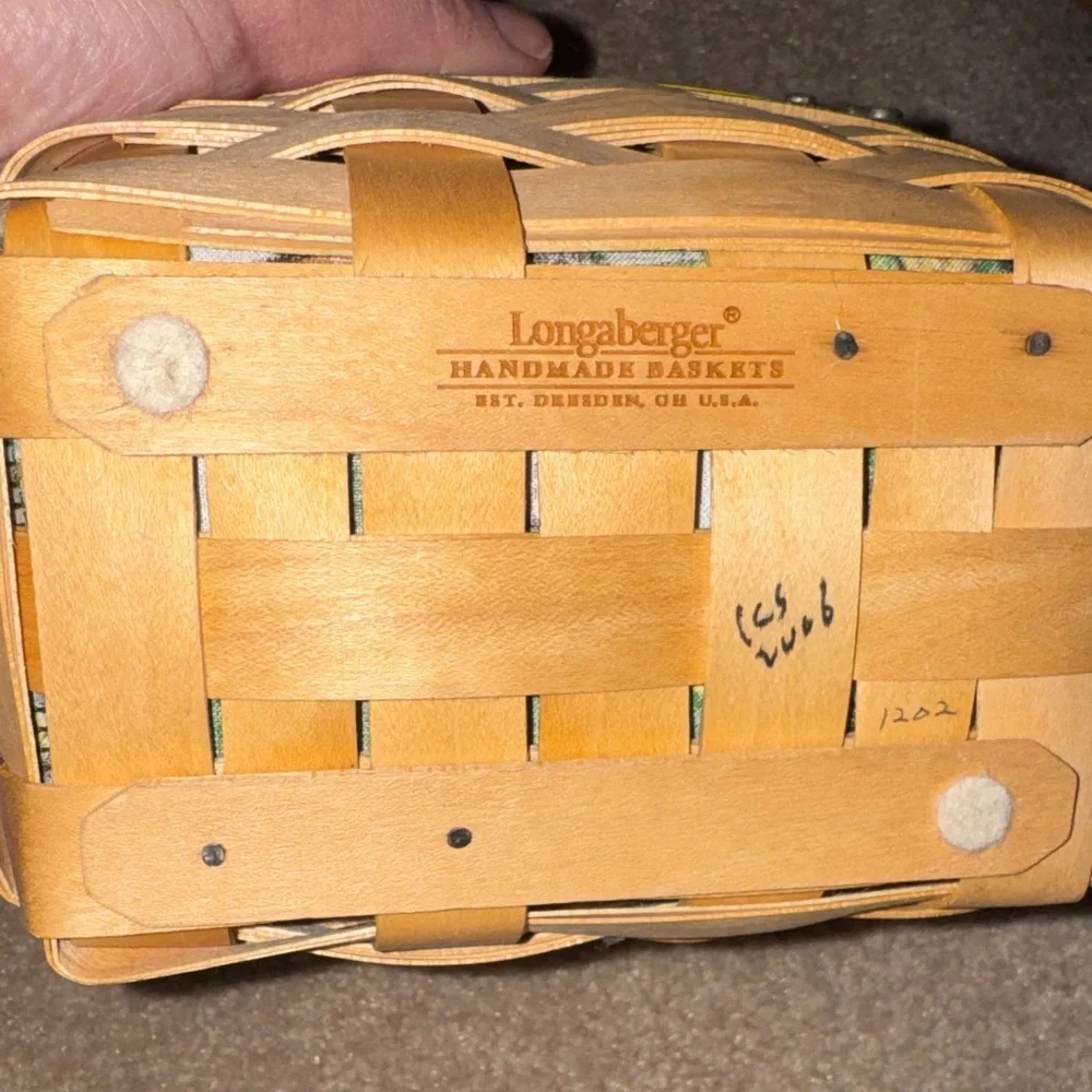 John Deere Longaberger Basket - Picture 4 of 5